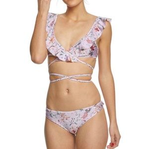 Minkpink Summer Meadow Bikini Set. Size M. NWT. Complete Set.